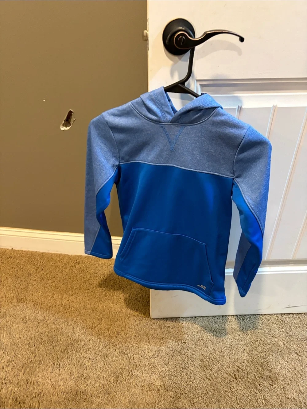 bcg Two-Tone Blue Kids Hoodie Sweatshirt